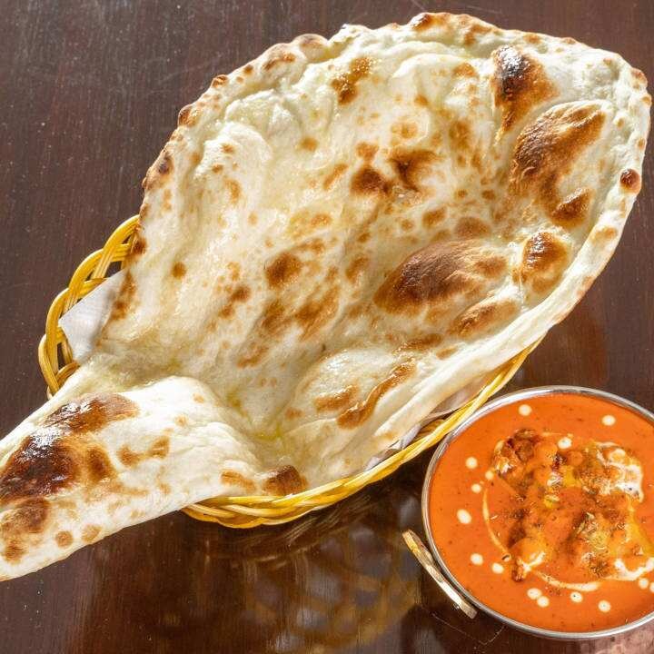 Naan and curry