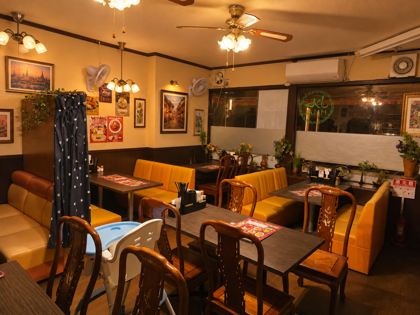 Bangla Kitchen restaurant interior